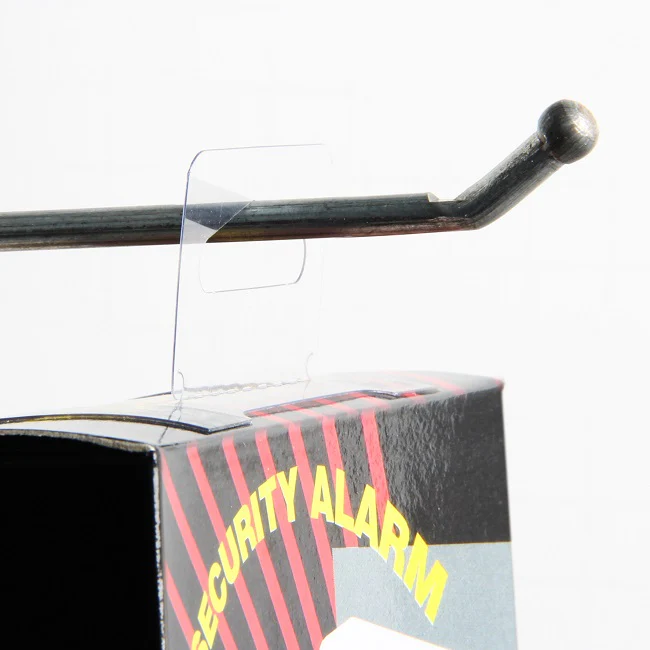 Box Top Clear Self Adhesive Folding Hang Tab (1000 pcs) - Image 3