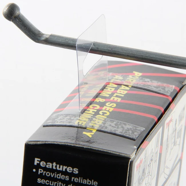 Box Top Clear Self Adhesive Folding Hang Tab (1000 pcs) - Image 5