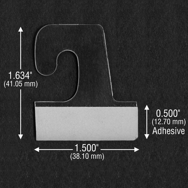 Self Adhesive Ultra Hook Hang Tab 14oz (1000 pcs) - Image 6