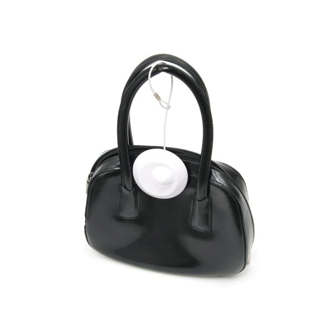 Security Lanyard Double Loop with Plastic Cover White - Image 6