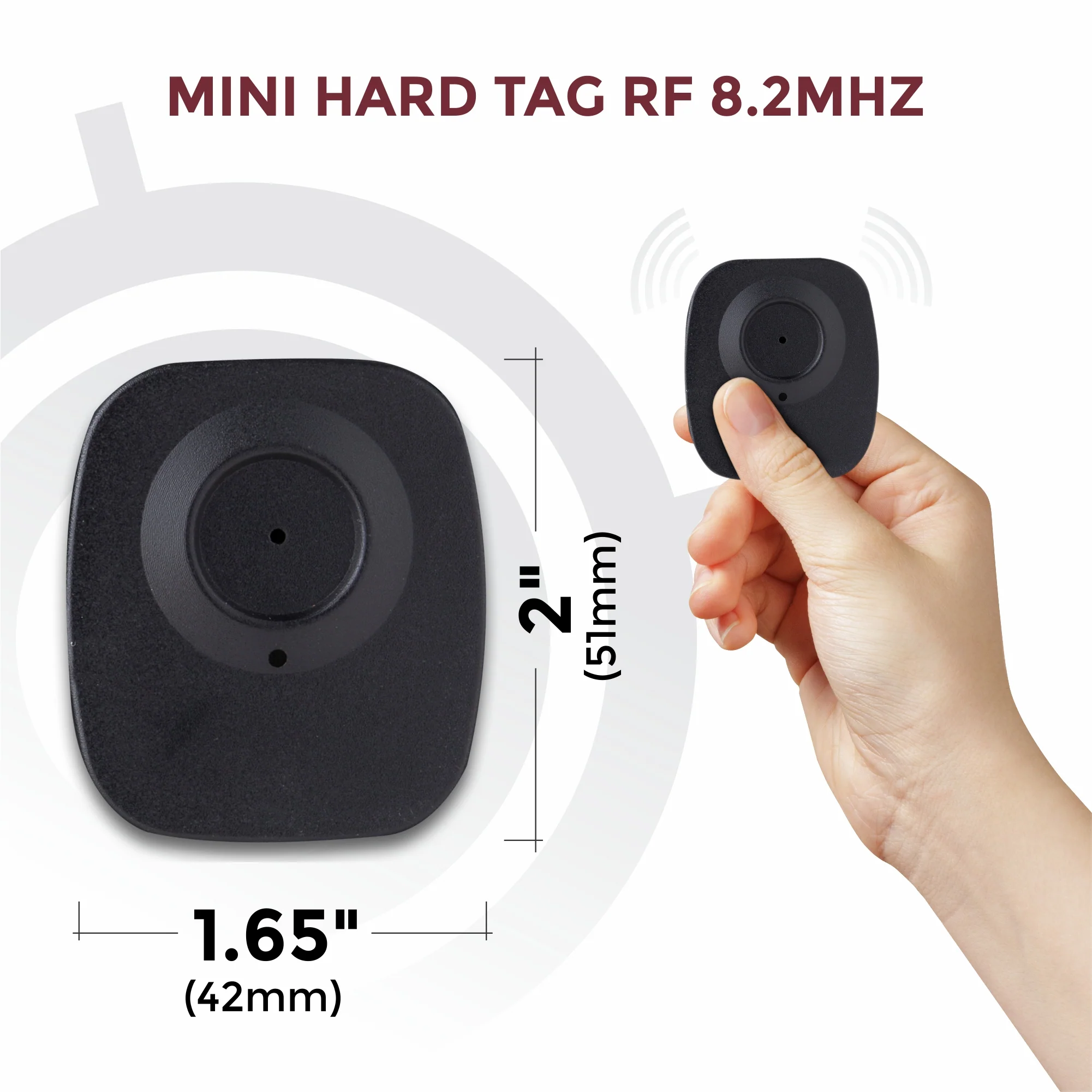 RF 8.2Mhz Mini Tag with Pin - Image 3