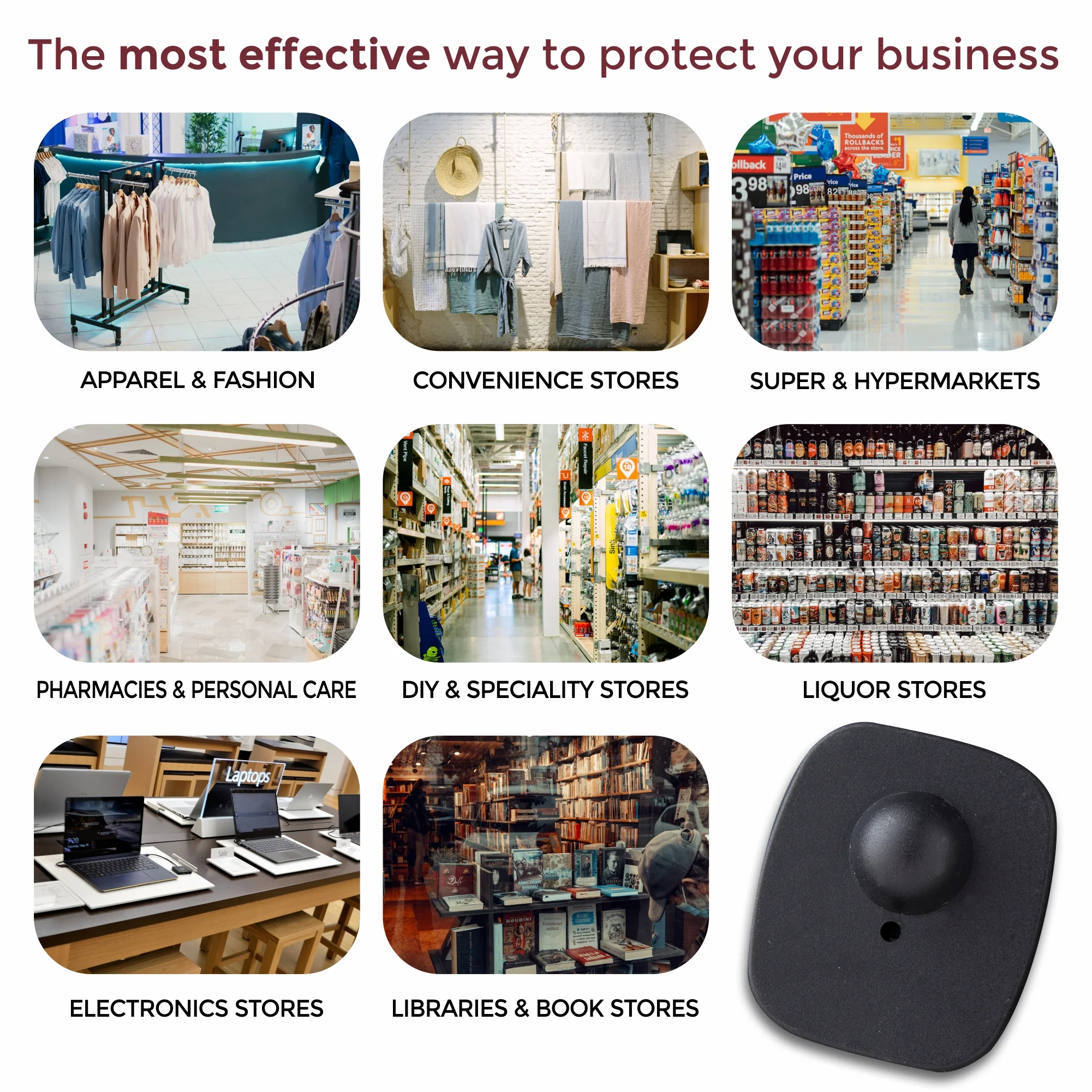 RF 8.2Mhz Mini Tag with Pin - Image 4